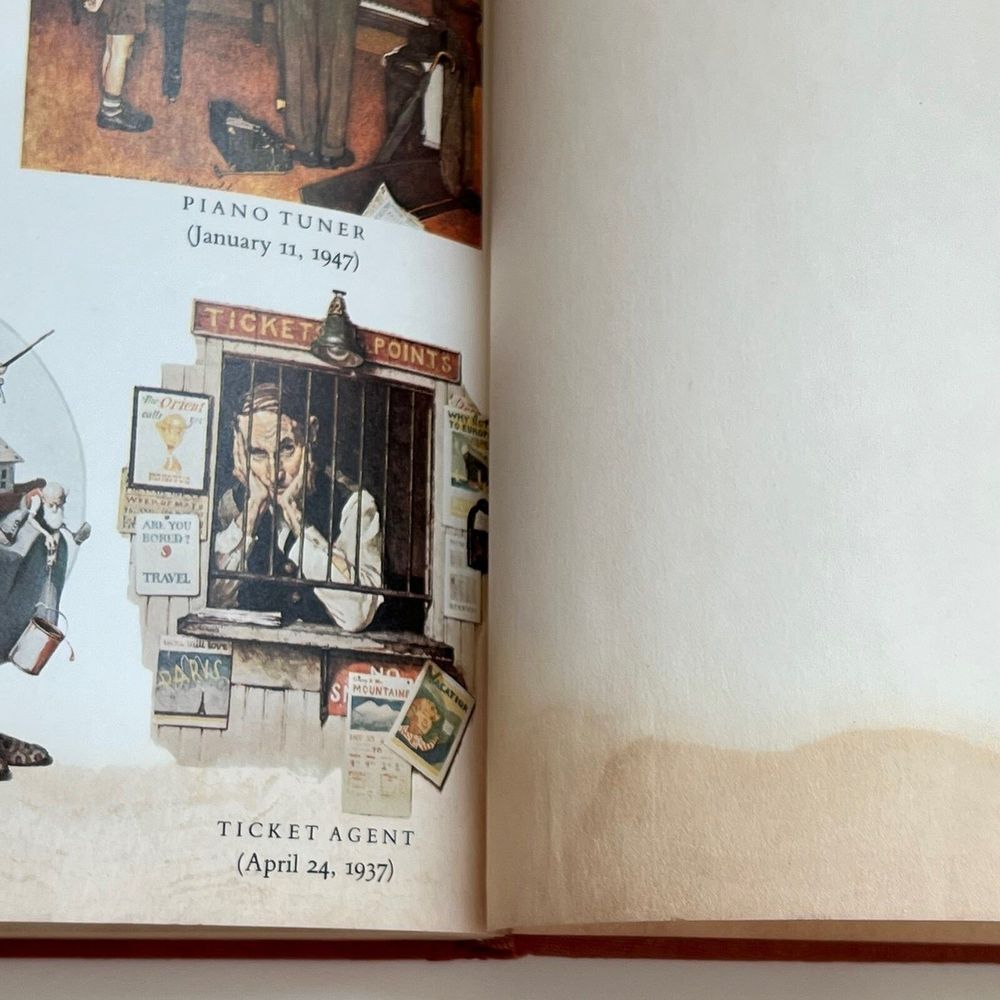 Vintage 1978 102 Favorite Paintings by Norman Rockwell Book - Picture 11 of 12